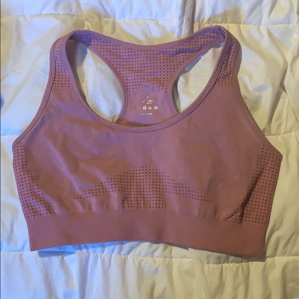 Pastel Pink NVGTN Sports Bra